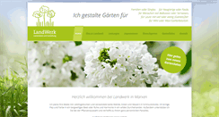 Desktop Screenshot of landwerk.de