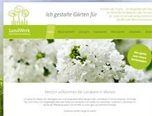 Tablet Screenshot of landwerk.de