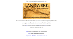 Desktop Screenshot of landwerk.net