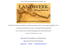 Tablet Screenshot of landwerk.net